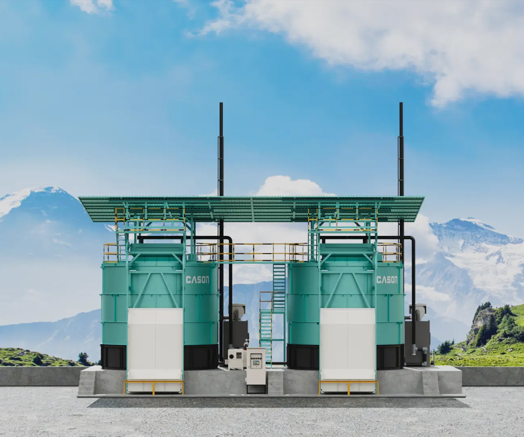animal waste fermentation equipment