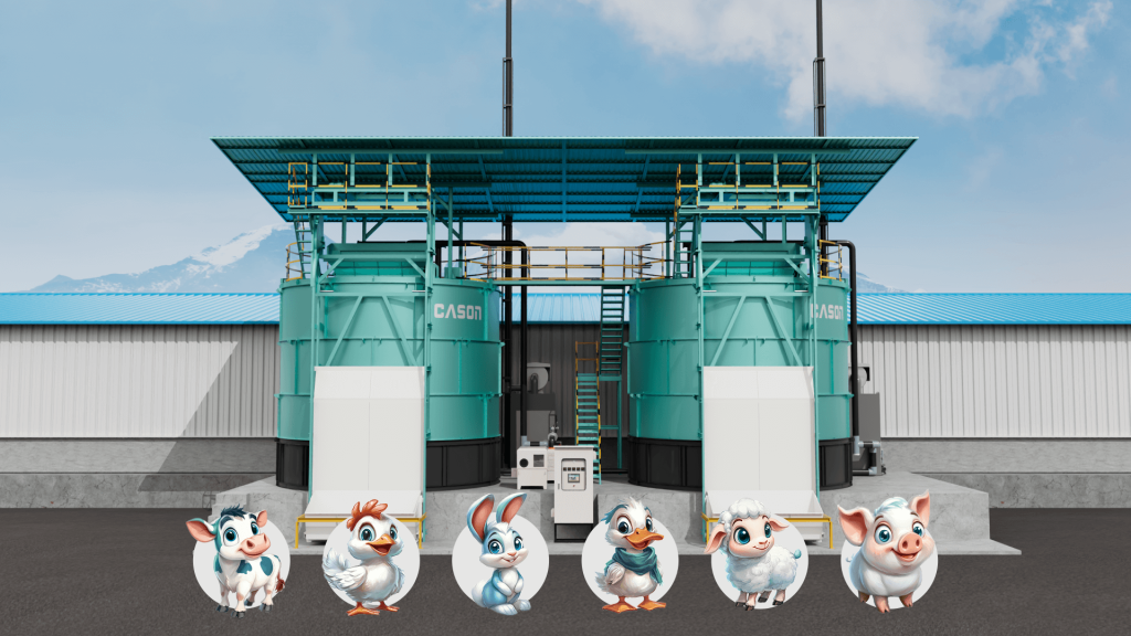 animal waste fermentation equipment