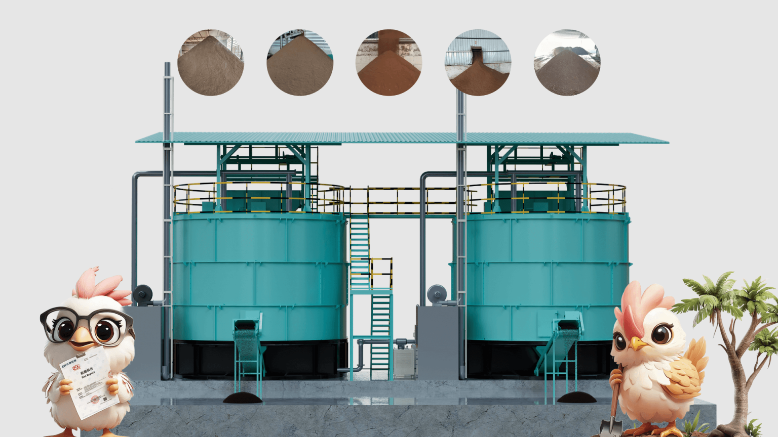 animal waste fermentation equipment