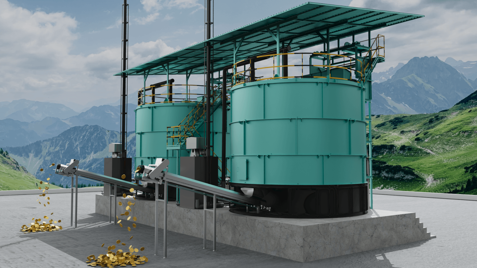 animal waste fermentation equipment
