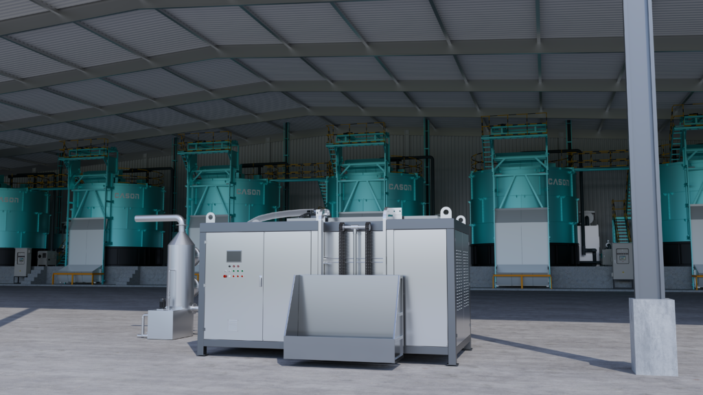 organic waste composting machine