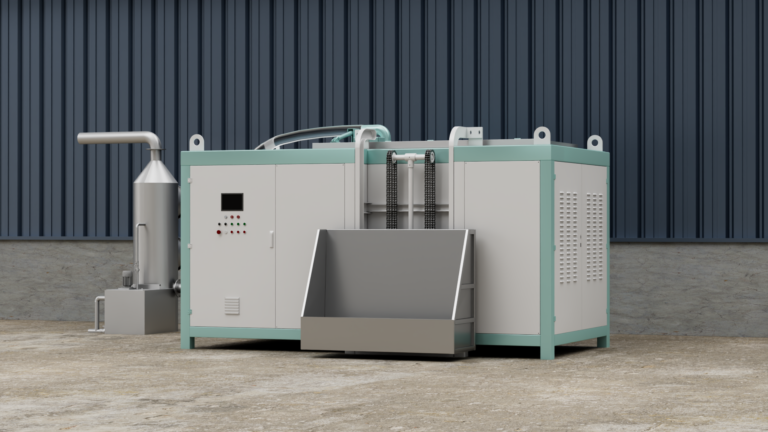organic waste composting machine