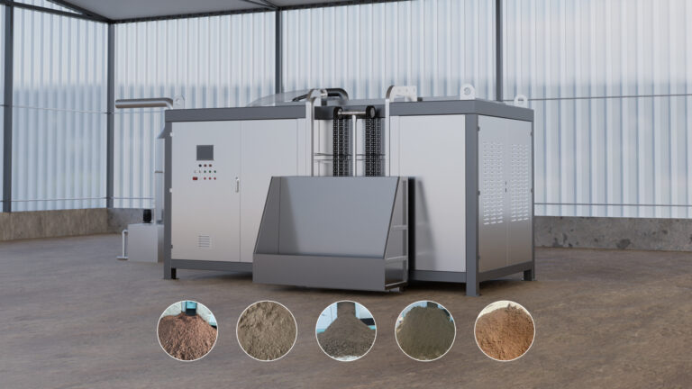 organic waste composting machine