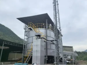 Industrial sludge fermentation tank system